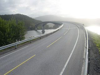 Aursund Bridge bridge in Aure, Norway