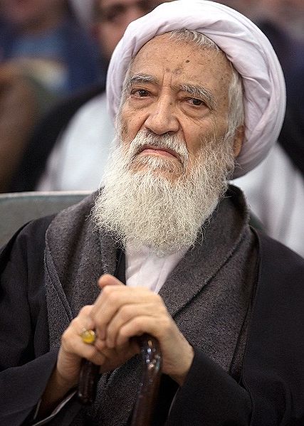 Image: Ayatollah Movahedi Kermani at Principlists Congress