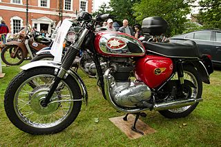 <span class="mw-page-title-main">BSA unit twins</span> Type of motorcycle