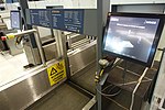 Thumbnail for File:Bag drop self service Luggage check-in Baggage registration Conveyor belt (selvbetjent bagasjeinnlevering innsjekking automat rullebånd) Avinor SAS Norwegian Wideroe Bergen Airport Flesland, Norway 2019-11-29 DSC01305.jpg