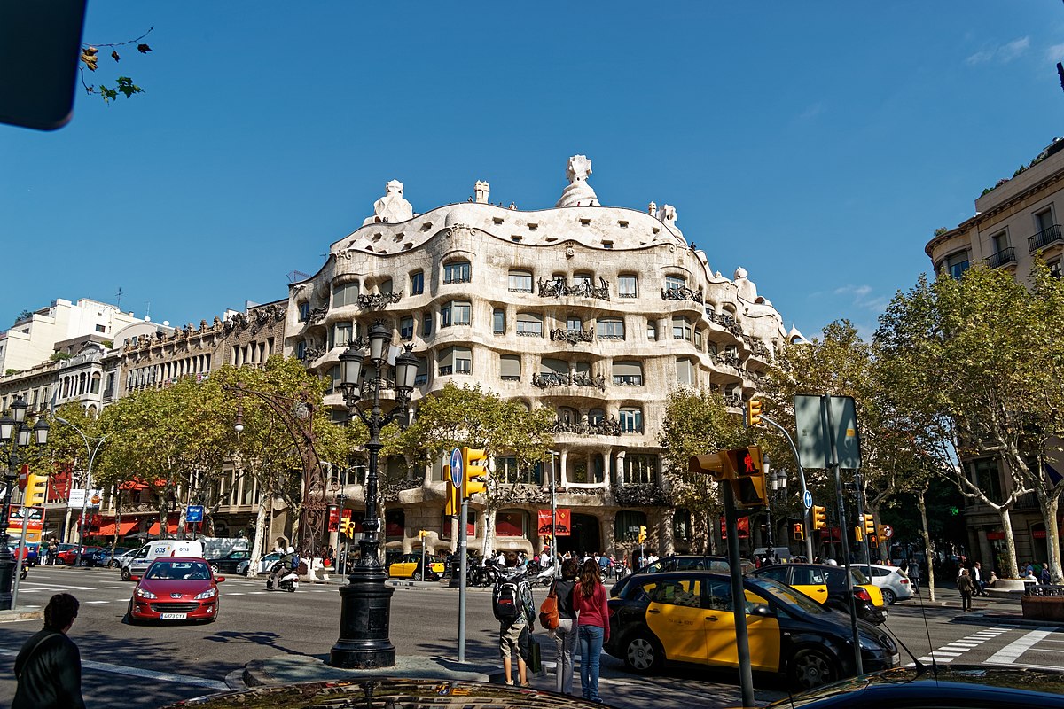 Passeig de Grácia in Barcelona