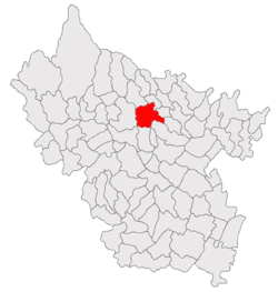 Location of Beceni