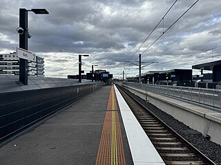 <span class="mw-page-title-main">Bell railway station, Melbourne</span> Railway station in Melbourne, Australia