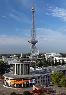 Berlins radiotorn i Westend