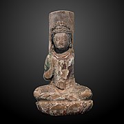 Bodhisattva sitting on lotus-IO 1354