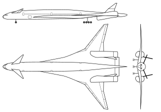 <span class="mw-page-title-main">Boeing Sonic Cruiser</span> Concept high-subsonic jet airliner with delta wing-canard configuration