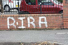 Real IRA graffiti in Bogside, Derry Bogside (21), August 2009.JPG