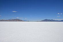 Die Bonneville Salt Flats (Große Salzwüste), einer der Drehorte von The Tree of Life