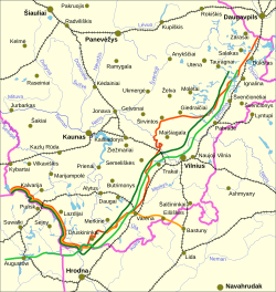 Demarcation lines between Poland and Lithuania 1919-1939 Border-Lithuania-Poland-1919-1939.svg