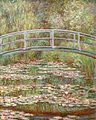 “สะพานข้ามสระบัว” (Bridge over a Pool of Water Lilies) – ค.ศ. 1899, พิพิธภัณฑ์เมโทรโปลิตัน, นครนิวยอร์ก, สหรัฐอเมริกา