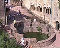 Der Brunnen im Innenhof der Wartburg in Eisenach