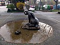 Bärenbrunnen vor der VHS Freising