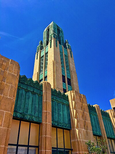 List of Art Deco architecture in California