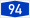 Bundesautobahn 94 number.svg