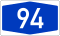 Bundesautobahn 94 number.svg