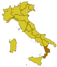 Mapa da região