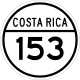 National Secondary Route 153 shield))