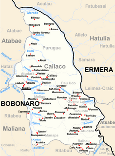 Cailaco Administrative Post subdistrict of East Timor