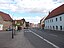 Market square in Calbitz (Wermsdorf, Nordsachsen district, Saxony)