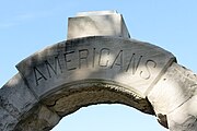 Camp Chase in Columbus, Ohio, US. Cemetery of 2,260 soldiers of the Confederate States of America who died while imprisoned there. This is an image of a place or building that is listed on the National Register of Historic Places in the United States of America. Its reference number is 73001434.