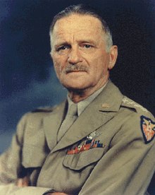 Image: Carl Spaatz, Air Force photo portrait, color