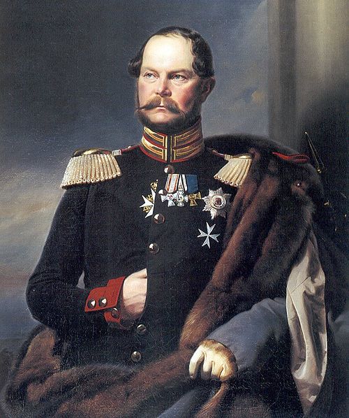 Portrait by Franz Krüger, 1852