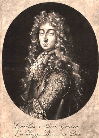 <span class="mw-page-title-main">Charles V, Duke of Lorraine</span> Duke of Lorraine and Bar from 1675 to 1690