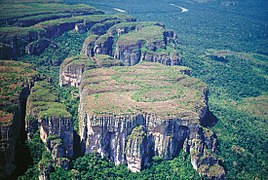 Clima tropical monzónico en los tepuyes de la Sierra de Chiribiquete