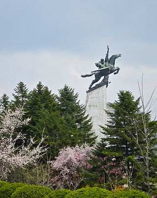 <span class="mw-page-title-main">Chollima Statue</span> Monument in Pyongyang, North Korea