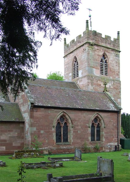 File:Church of St. Andrew at Ryton, Shropshire - geograph.org.uk - 436890.jpg