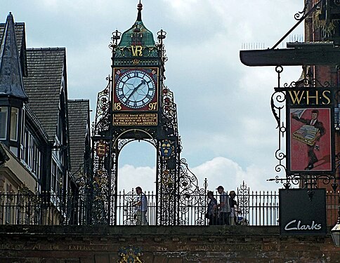 Clock at Chester