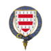 Wappen von Sir Sanchet d'Abrichecourt, KG.png