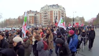 Archivo: Procesión completa del Día Internacional del Migrante en París el 18 de diciembre de 2016.webm