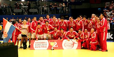 Croatia is jubilant (01) - 2010 European Men's Handball Championship.jpg