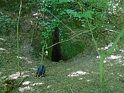 A Csempész-barlang bejárata