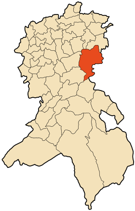 Localização de Oued Sefioun
