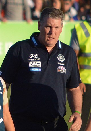 <span class="mw-page-title-main">Damien Keeping</span> Australian rules football coach (born 1972)