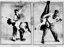 Danseurs de Texas Tommy (1914).