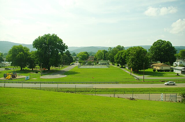 View of Dayton from Cedar Glen Lane