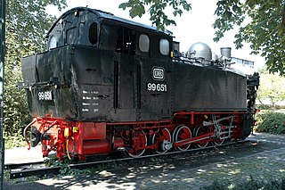 Saxon VI K Class of German narrow-gauge 0-10-0T locomotives