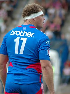 Pieter de Villiers (rugby union) South African-French rugby union footballer