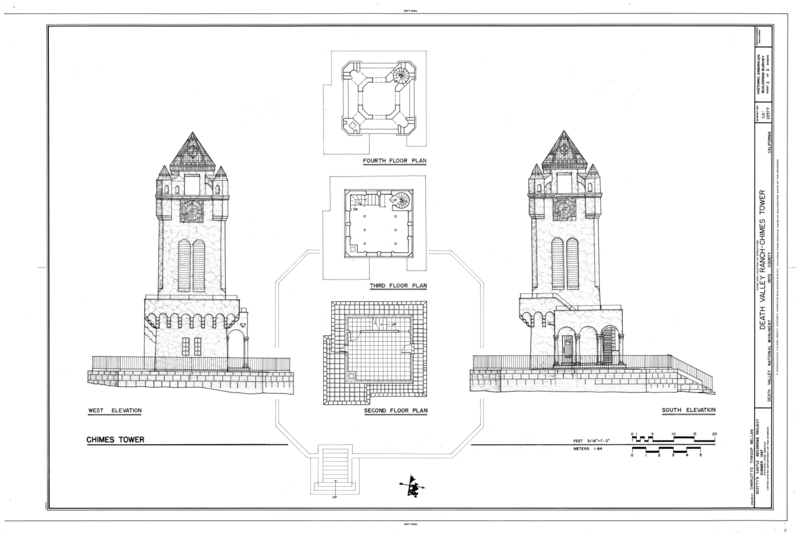 File:Death Valley Ranch, Chimes Tower, Death Valley Junction, Inyo County, CA HABS CAL,14-DVNM,1-F- (sheet 2 of 2).png