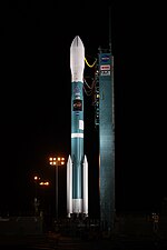 Delta II launch vehicle with WISE aboard