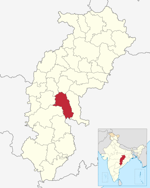 File:Dhamtari in Chhattisgarh (India).svg