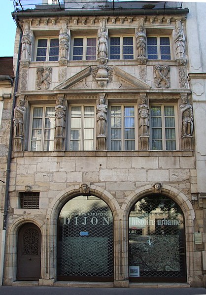 File:Dijon - Maison des Cariatides 1.JPG