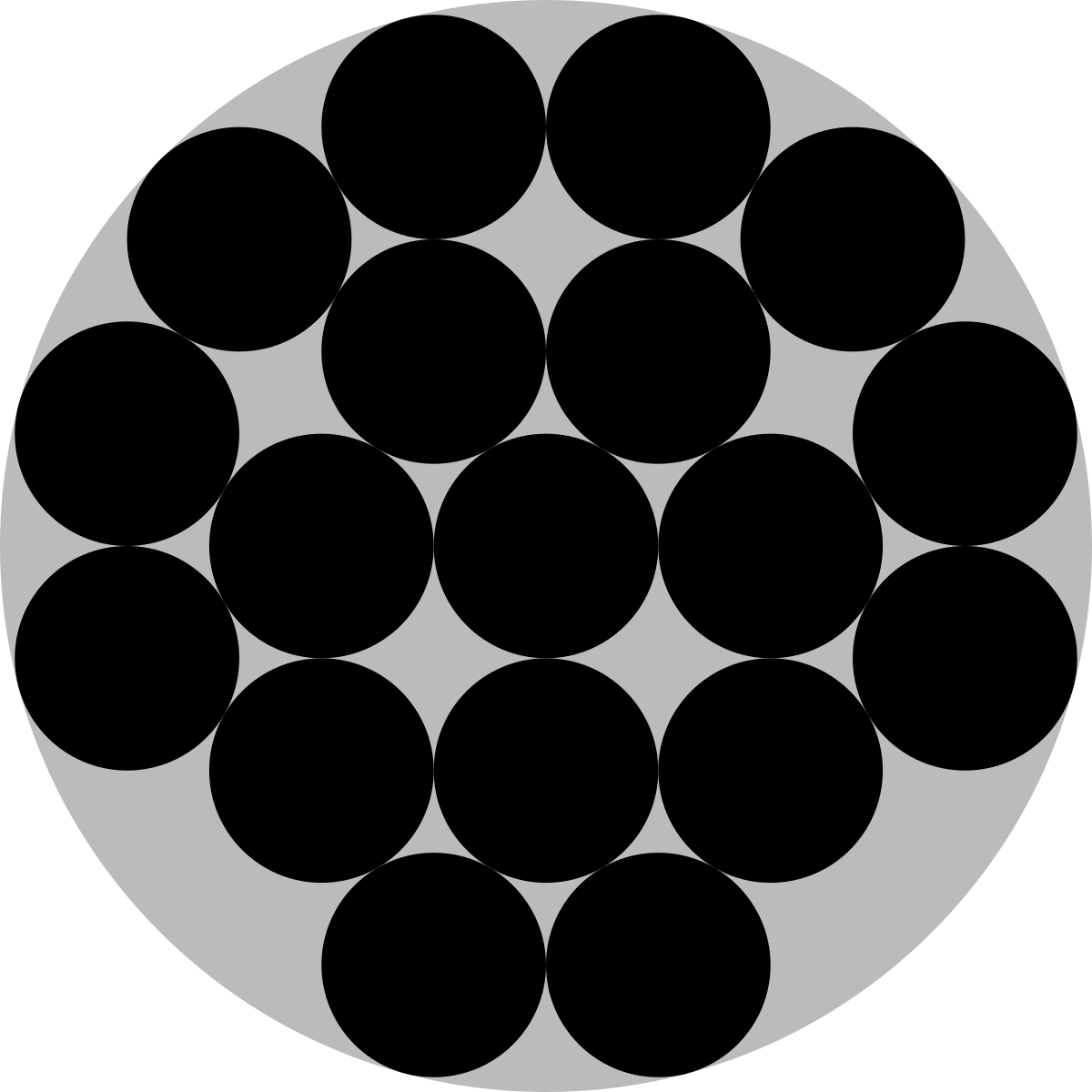 Svg 6. Паттерн круги в ряд. Плотная упаковка кругов. Круги вразброс. Semicircle package.