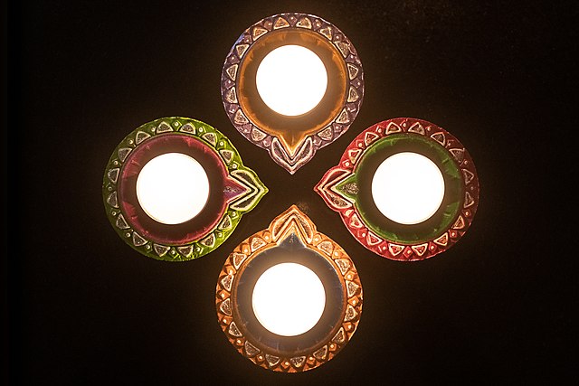 Diwali diyas