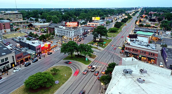 Image: Downtown Ferndale MI (2020)