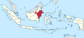 Mapa a pakabirukan ti Daya a Kalimantan