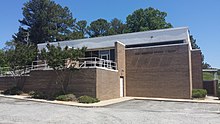 The old East Marietta Branch Library, which was replaced by the Sewell Mill Library and Cultural Center East Marietta Branch Library.jpg